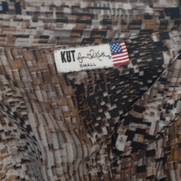 Vtg.Kut from the kloth button up top blouse sz small - Picture 9 of 11